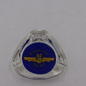 Vintage Glass Ashtray Transmisiones EMT 1969–1972 Promotional Collectible